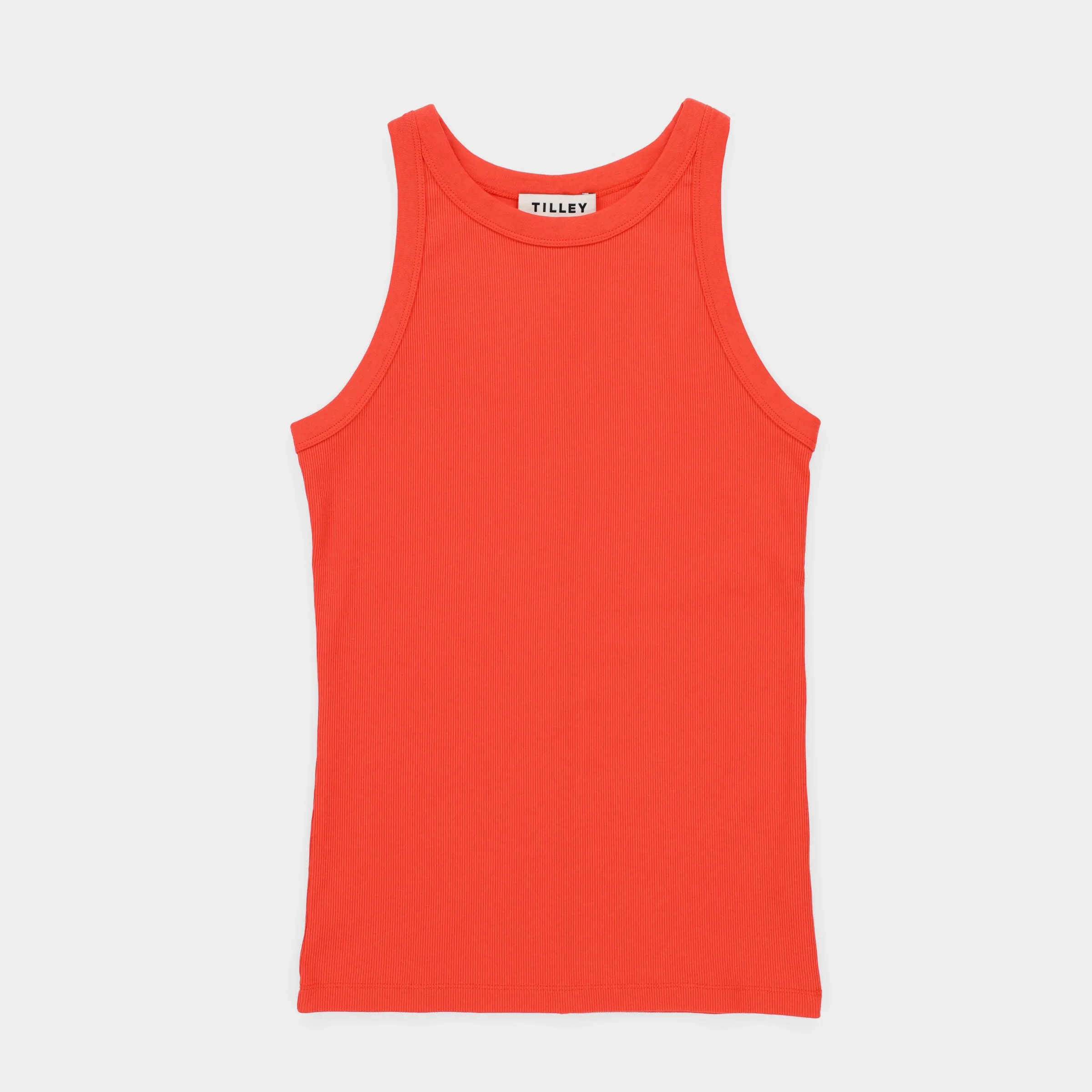 High Neck Rib Tank - Image 40